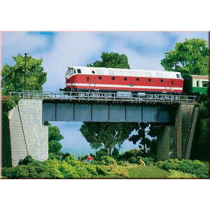 Auhagen 11341 Stahlbrücke, H0 (TT geeignet)