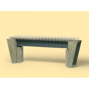 Auhagen 11341 Stahlbrücke, H0 (TT geeignet)