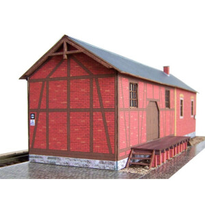 Beckert 02-04-3-TT Schmalspurbahnhof Steinbach - Empfangsgebäude, TT