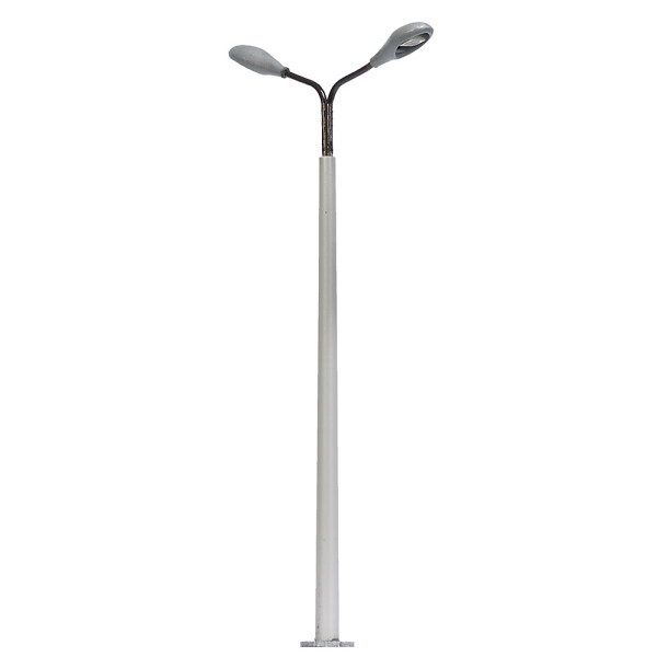 Busch 4158 2 Street Lamps on Concrete Pole, H0