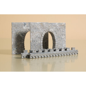 Auhagen 41586 2 Tunnelportale eingleisig, H0
