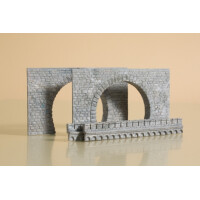 Auhagen 41587 2 Tunnelportale zweigleisig, H0