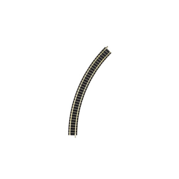 Fleischmann 9125 Gebogenes Gleis R2/45°, 225,6 mm, N