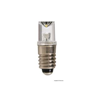 Viessmann 6019 LED lamp white with threat socket E 5,5, 5 pieces, H0