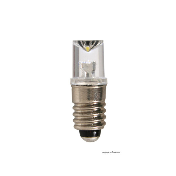 Viessmann 6019 LED-Leuchte weiß mit Gewindefassung E 5,5, 5 Stück