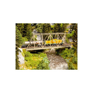 Noch 67029 Truss Girder Bridge, with bridgeheads,...