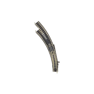 Fleischmann 9174 Bogenweiche für Handbetrieb, links, N