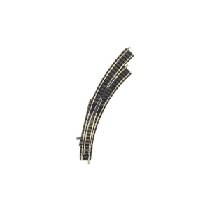 Fleischmann 9175 Bogenweiche für Handbetrieb, rechts, N