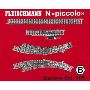Fleischmann 9189 STATIONS-Set, N