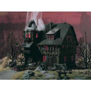 Vollmer 47679 Villa Vampire with red flickering lighting and colour tablets, functional kit, N
