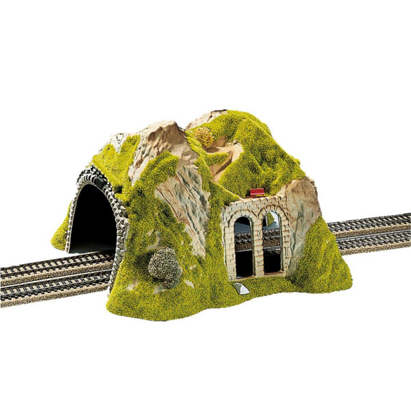 Noch 02430 Straight Tunnel,  double track, straight, H0