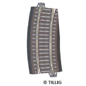 Tillig 83725 Weichenabgang rechts, R12/22 - 310 mm-353...
