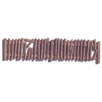 Noch 13060 Verwahrloster Zaun, ca. 91 cm lang, H0
