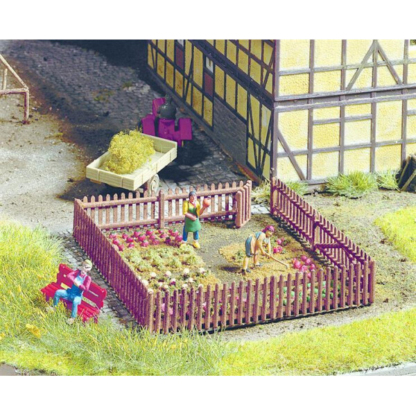 Noch 13070 Gartenzaun, ca. 91 cm lang, H0
