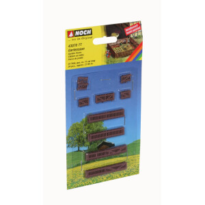 Noch 43070 Garden Fence, 28,0 in. / 71 cm long, TT