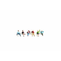 Noch 36540 Sitting People, 6 figures, without benches, N