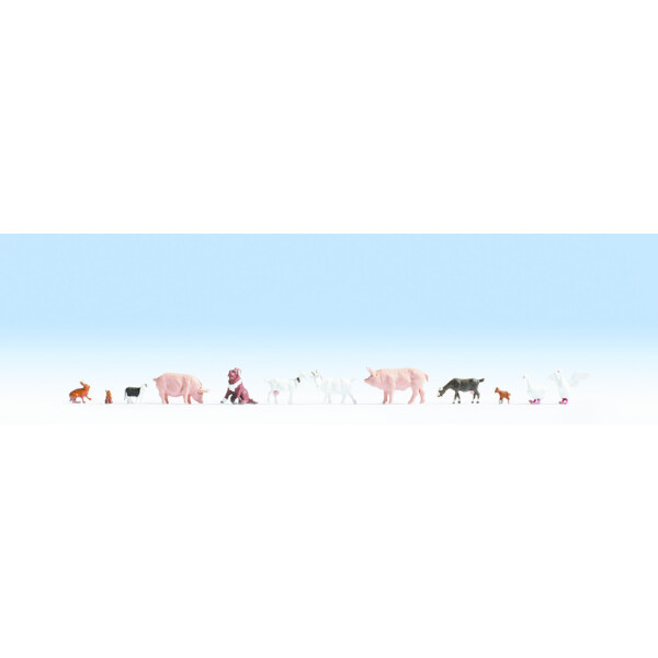 Noch 36711 Tiere auf dem Bauernhof, 10 Figuren, N