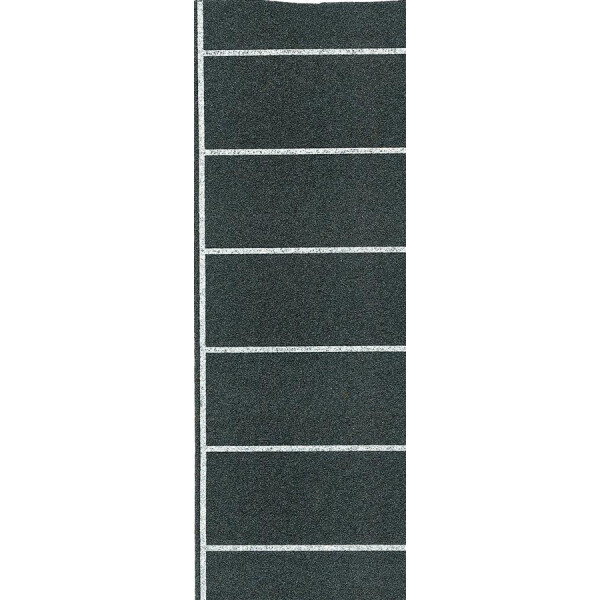 Heki 6565 Parkplatzstreifen, Asphalt, 1 m, H0