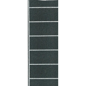 Heki 6565 Parkplatzstreifen, Asphalt, 1 m, H0