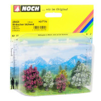 Noch 25420 Bushes, in blossom, 5 pieces, H0/TT