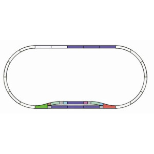 Tillig 01833 Gleiserweiterungsset "Bahnhof", TT