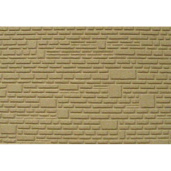 Heki 70642 Natursteinmauer, 2 Platten je 43 x 29 cm, TT - H0