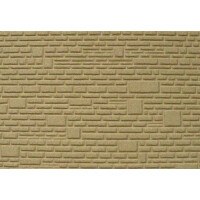 Heki 70642 Natursteinmauer, 2 Platten je 43 x 29 cm, TT - H0