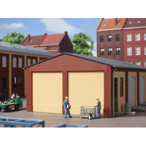 Auhagen 80406 Giebel und Ecksäulen, kurz rot, H0