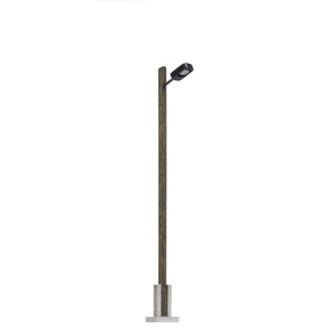 Busch 4159 Straßenleuchte mit Holzmast, H0