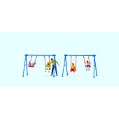 Preiser 10630 Children on the swings, H0