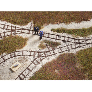 Auhagen 41701 Narrow gauge railway track parts replicas, H0