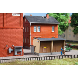 Auhagen 13338 Sous-station avec accessoires, TT