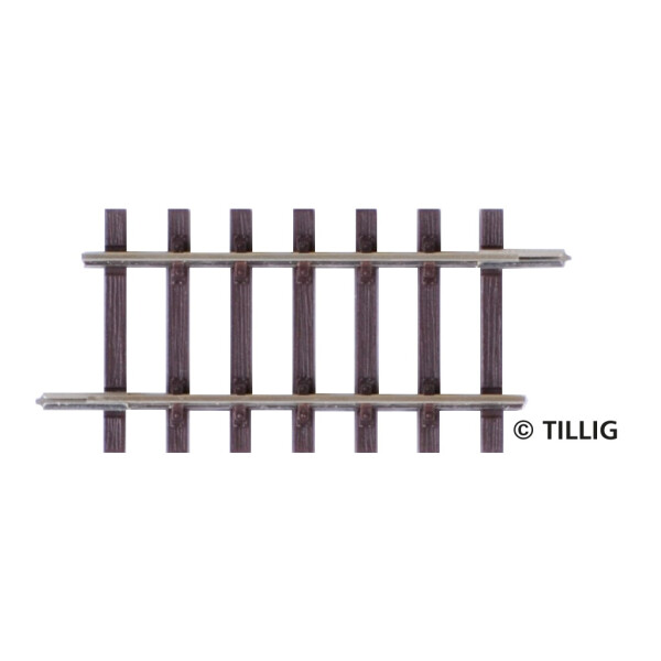 Tillig 82128 Gerades Gleis G5 - Länge 53 mm, H0