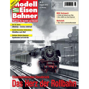 Modelleisenbahner Nr. 08 August 2013