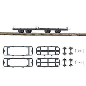 Busch 12295 Zwei Fahrwerke zum Umbauen, H0f