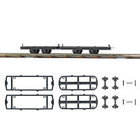 Busch 12295 Two Wagon Undercarriages, H0f
