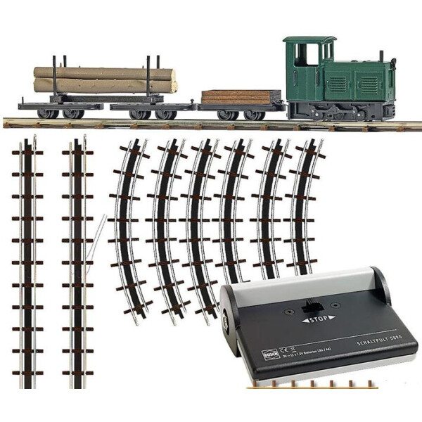 Busch 12003 Waldbahn Start-Set, H0f