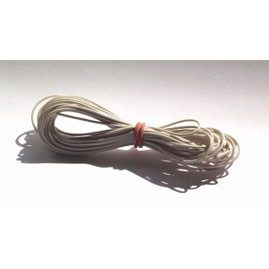 Lify 0,04 mm²/0,65  20x0,05, 5 Meter weiß