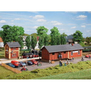 Auhagen 11435 Bahnhof Steinbach mit Wasserhaus, H0