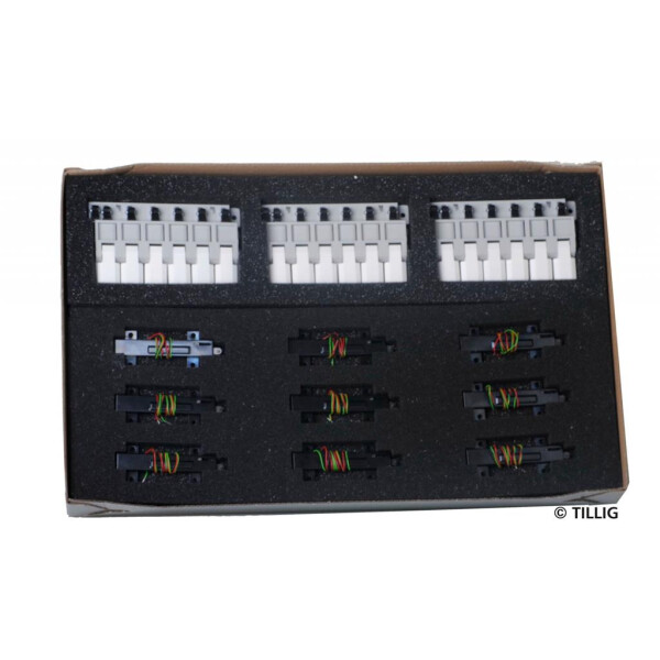 Tillig 01837 Electrification set "Bedding track", TT