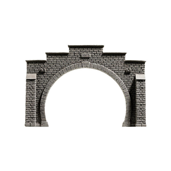 Noch 34852 Tunnel-Portal, 2-gleisig, handbemalt, N