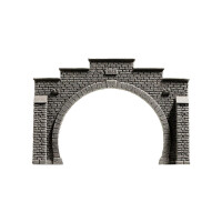 Noch 34852 Tunnel-Portal, 2-gleisig, handbemalt, N