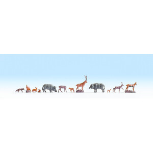 Noch 36745 Forest animals, 9 figures, N
