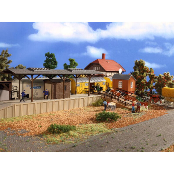 Vollmer 43631 Platform with loading ramp and annexe, H0