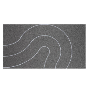 Noch 60707 Country Road Asphalt, Curve, 2 pcs., 66 mm...
