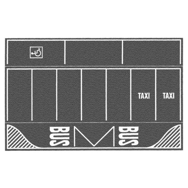 Noch 607018 Car-Park Asphalt, 2 pcs., H0