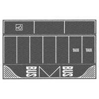 Noch 607018 Car-Park Asphalt, 2 pcs., H0