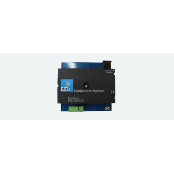 ESU 50098 ECoSDetector RC feedback module, all 4 inputs are RailCom® feedback sections