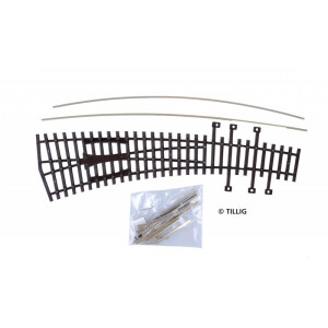 Tillig 82410 Bausatz - Innenbogenweiche, links, H0