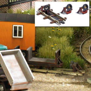 Busch 12367 Prellböcke für Feldbahngleise, H0f